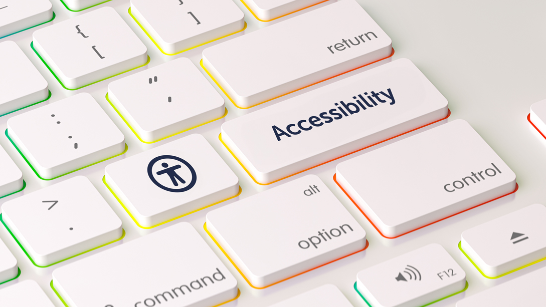 A tablet with the PDF checker displayed on the screen. 